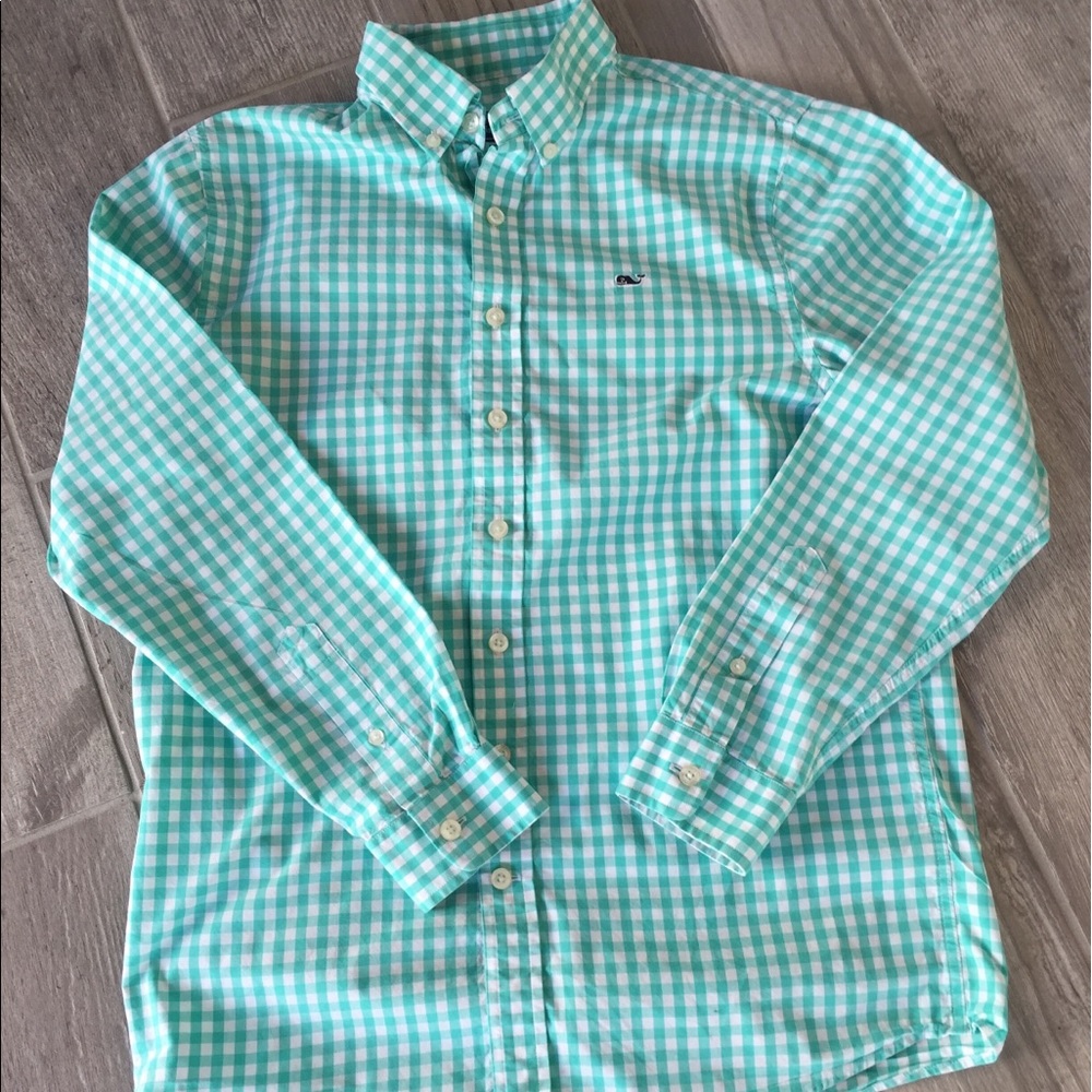 Vineyard Vines Check Button Down Shirt